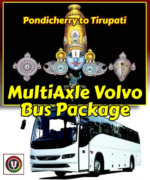 Chidambaram to Tirupati Tour Package by AC Bus