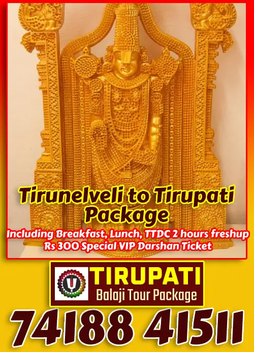 Tirunelveli to Tirupati Package