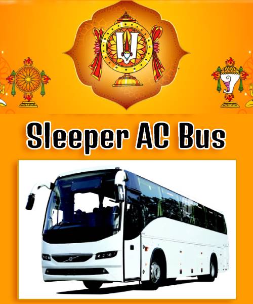 Tirupati Balaji Tour Package from Bangalore by Sleeper Bus