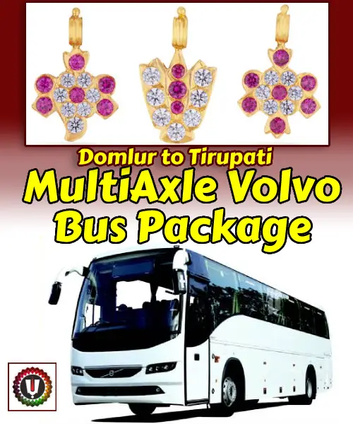 Domlur to Tirupati Tour Package by Bus
