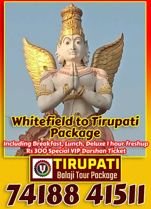 Whitefield to Tirupati Package