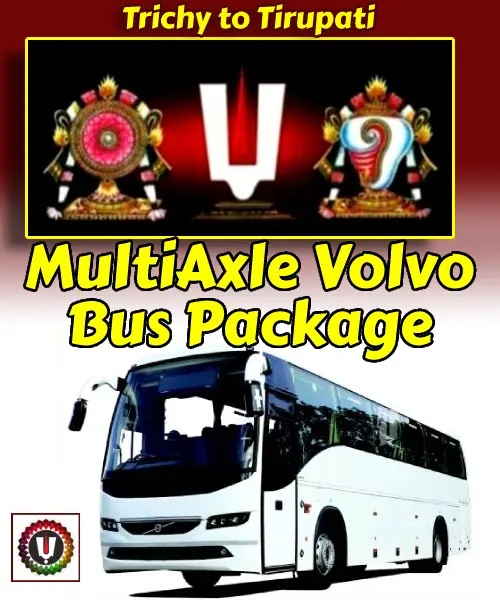 Trichy to Tirupati Tour Package by AC Bus