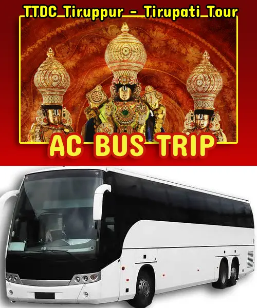 TTDC Tirupati Package from Tiruppur by A/C Bus