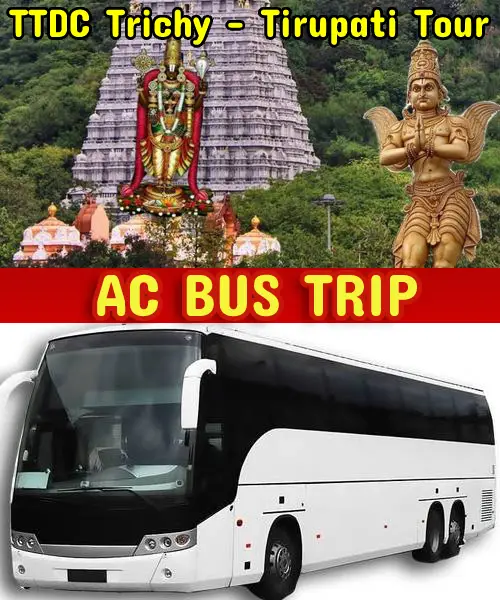 ttdc tour packages from trichy price